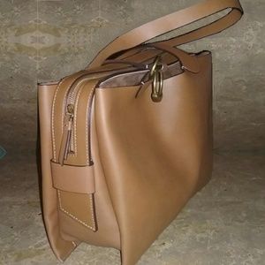 Sleek Soft Supple Large Tote NEW WITH TAGS!